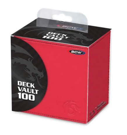Deck Box Vault 100 - Red